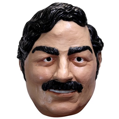 Adult Pablo Escobar Narcos Costume Mask