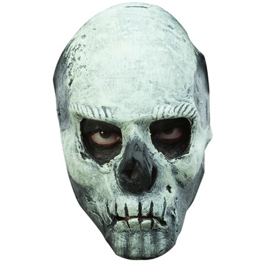 Adult Scary Glow in the Dark Skull Halloween Mask
