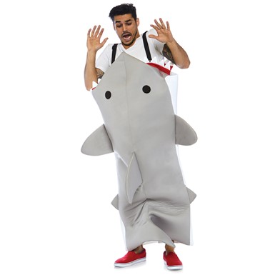 Adult Shark Attack Funny Halloween Costume