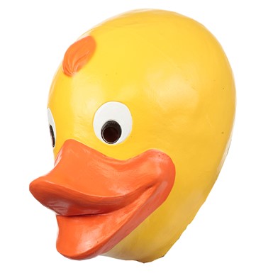 Adult Yellow Rubber Duck Animal Mask