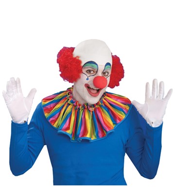Bald Cap Mens Halloween Clown Wig