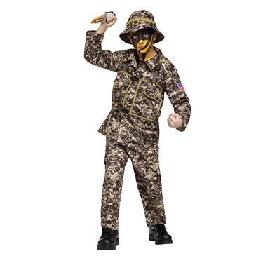 Boys Desert Commando Halloween Costume