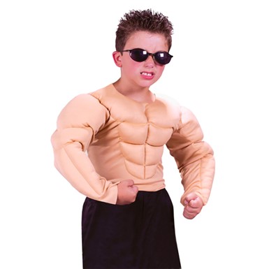 Boys Muscle Shirt Beach Buff Halloween Costume