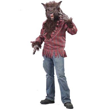 Brown Werewolf Adult Halloween Costume