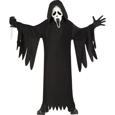 Child Ghost Face Scream 25th Anniversary Movie Edition Costume