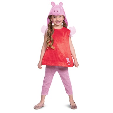 Classic Girls Peppa Pig Toddler Halloween Costume