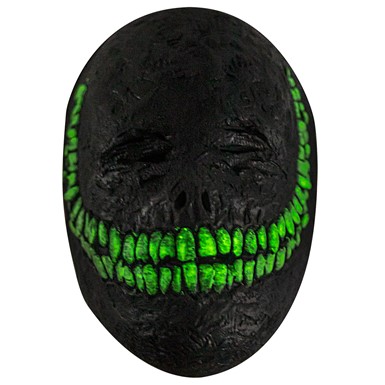Creepy Grinning Glow in the Dark Adult Halloween Mask