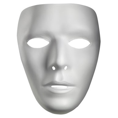 Dance Crew White Mask