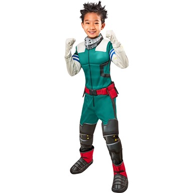 Deluxe Izuku Midoriy Hero Acadamia Child Costume