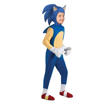 Deluxe Sonic The Hedgehog Video Game Halloween Costume