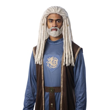 Dragon Lord of the Sea Adult Mens Wig Costume Accessory