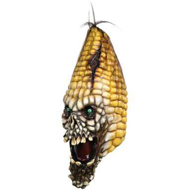 Evil Corn on the Cob Scary Costume Mask