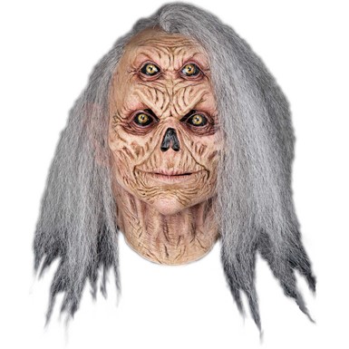 Evil Witch Eyes Old Lady Horror Halloween Mask
