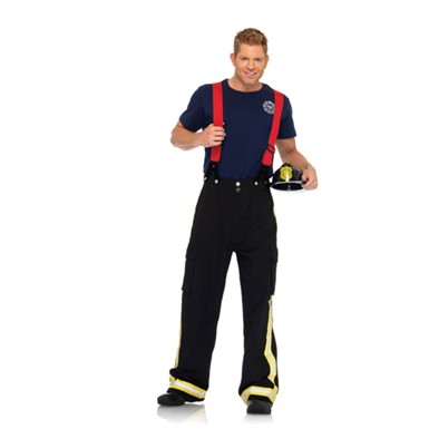 Fire Captain Mens Sexy Firefighter Halloween Costume