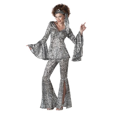Foxy Lady 70's Disco Adult Womens Halloween Costume