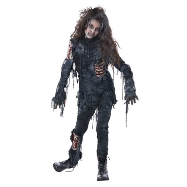 Girls Back from the Dead Zombie Child Halloween Costume