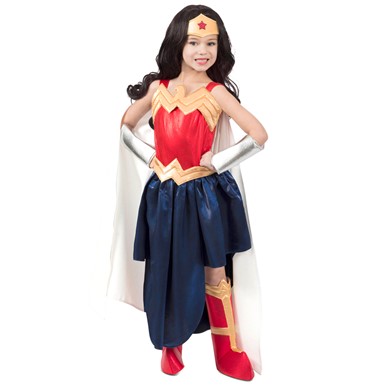 Girls DC Premium Wonder Woman Formalwear Costume