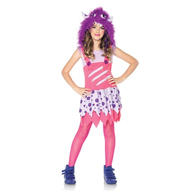 Girls Furball Fergie Monster Halloween Kids Costume