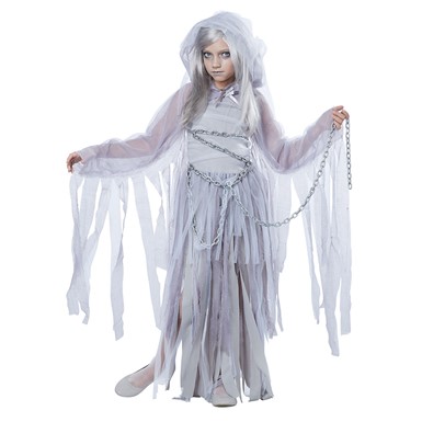 Girls Haunted Beauty Ghost Halloween Costume