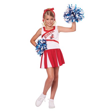Girls High School Cheerleader Halloween Costume