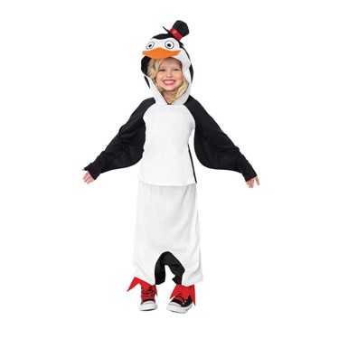 Girls Madagascar Skipper Penguin Costume