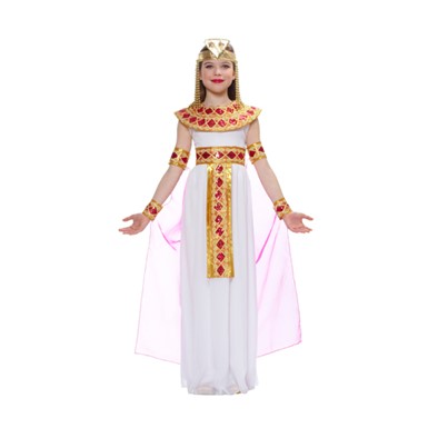 Girls Pink Cleopatra Halloween Costume