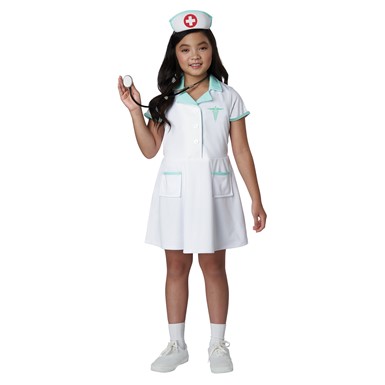 Girls Playtime Nurse Child Halloween Costume