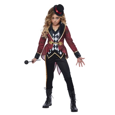 Girls Ringmaster Circus Halloween Costume
