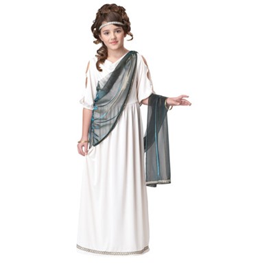 Girls Roman Princess Kids Halloween Costume