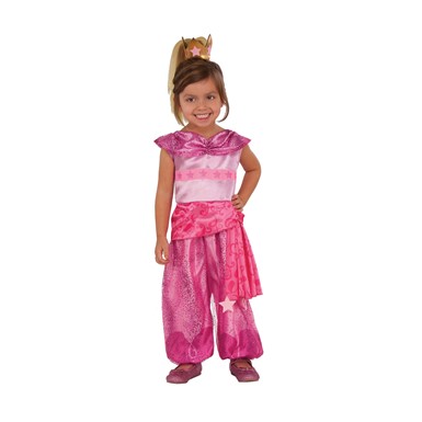 Girls Shimmer and Shine Genie Leah Costume