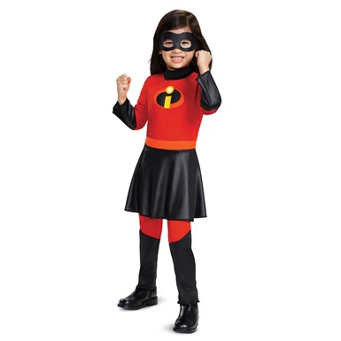 Girls The Incredibles 2 Violet Toddler Costume