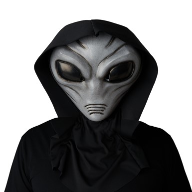 Grey Alien Adult Halloween Mask