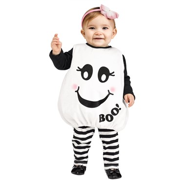 Infant Baby Boo! Ghost Costume Up to size 24 Months
