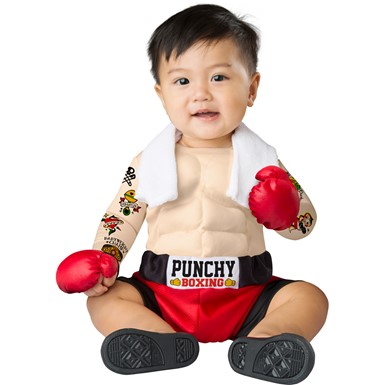 Infant Baby Bruiser Boxer Halloween Costume