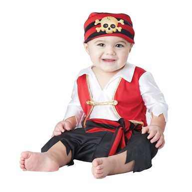Infant Boy Pee Wee Pirate Halloween Costume