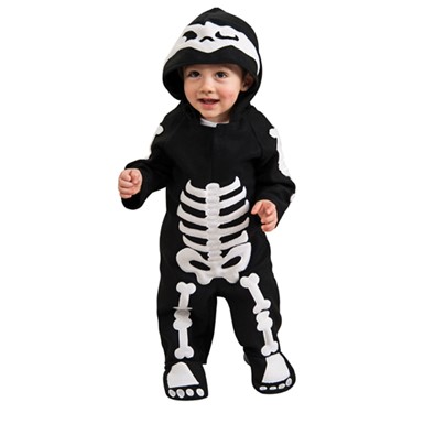 Infant Skeleton Gothic Baby Halloween Costume