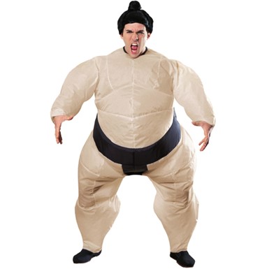 Inflatable Sumo Wrestler Adult Standard Costume