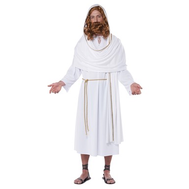 Jesus Rises Adult Mens White Biblical Costume