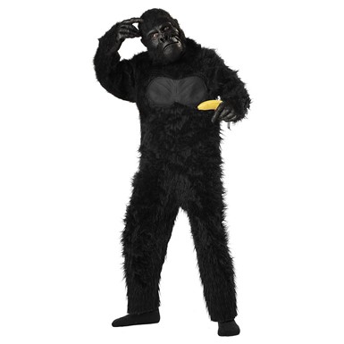 Kids Black Gorilla Halloween Costume