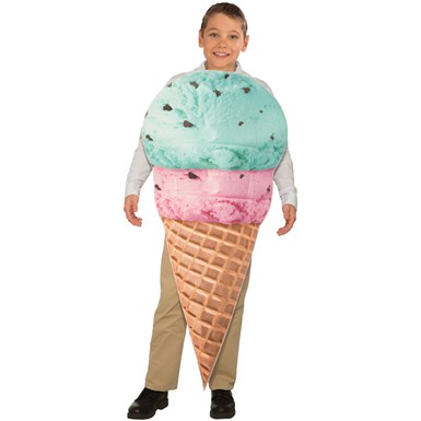 Kids Ice Cream Cone Halloween Costume