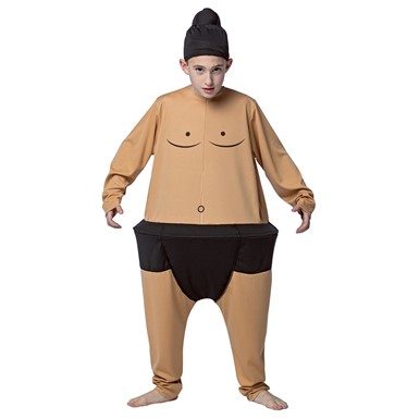 Kids Sumo Hoopster 7-10 Medium Funny Costume