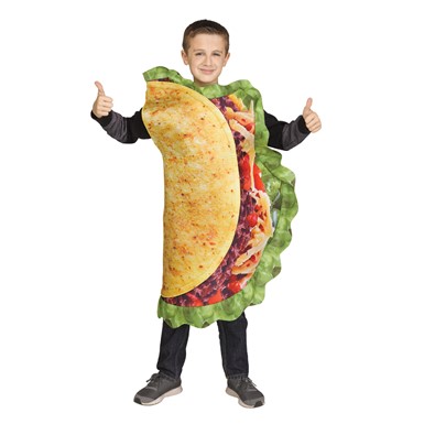 Kids Taco Food Costume up to size 14