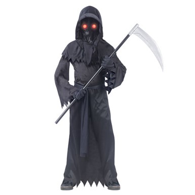 Kids Unknown Phantom Scary Slasher Halloween Costume