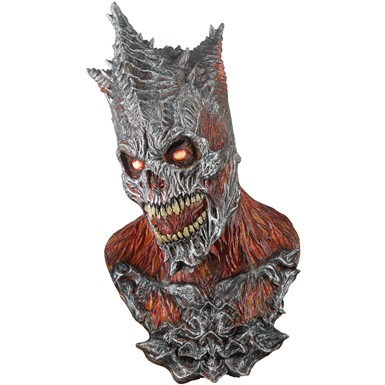 King Reaper Fire Demon Costume Mask