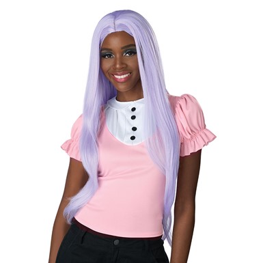 Lavender Extra Long Long Cosplay Adult Wig