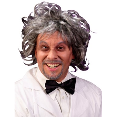 Mad Scientist Wig for Mens Halloween Costume