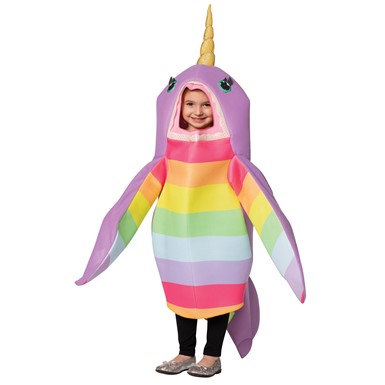Magical Narwhal Toddler Sea Animal Costume Size 3T-4T