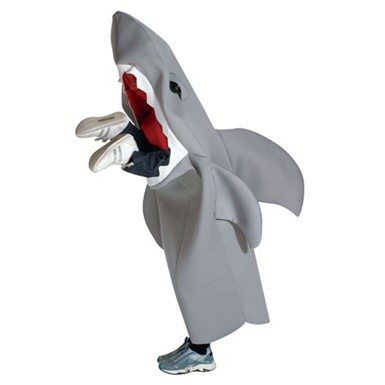 Man Eating Shark Child 7-10 Medium Costume