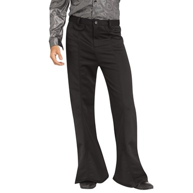 Mens Black Disco Pants for Costume size Standard