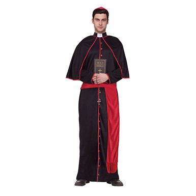 Mens Catholic Cardinal Priest Halloween Costume